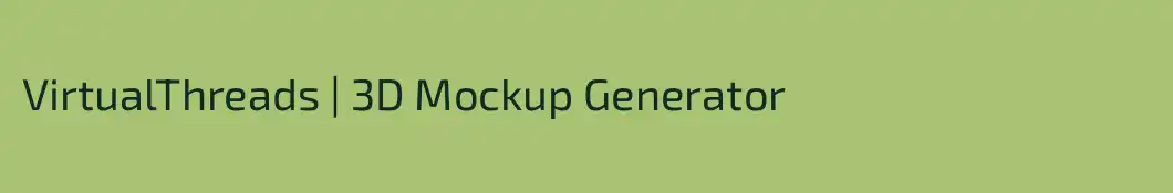 VirtualThreads | 3D Mockup Generator